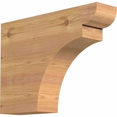 Ekena Millwork Yorktown Smooth Rafter Tail, Western Red Cedar, 3 1/2"W x 12"H x 16"L RFT04X12X16YOR00SWR